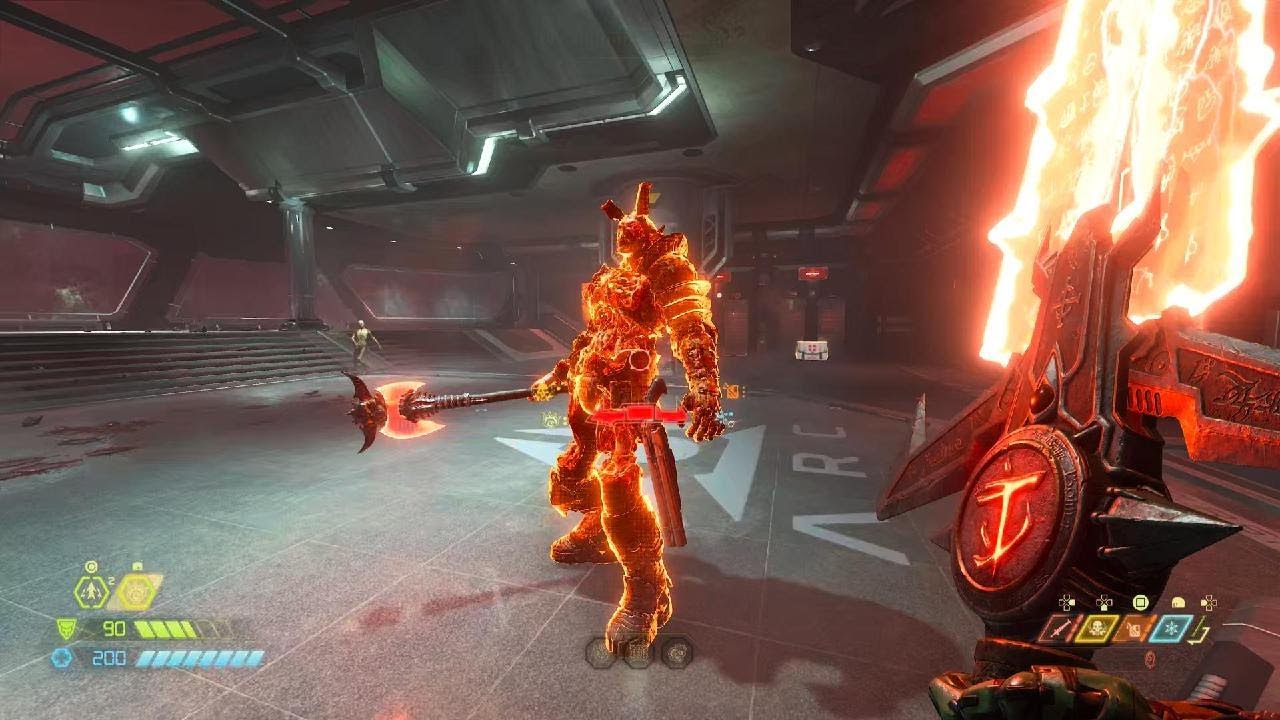 DOOM Eternal: Arc Complex Master Level, nightmare mode (PS5)
