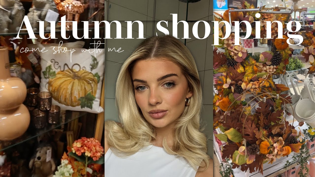 Autumnal come shop with me!!🍁🎃🤎 Homesense, The Range + the garden centre new in 2025 | Milly Hancock