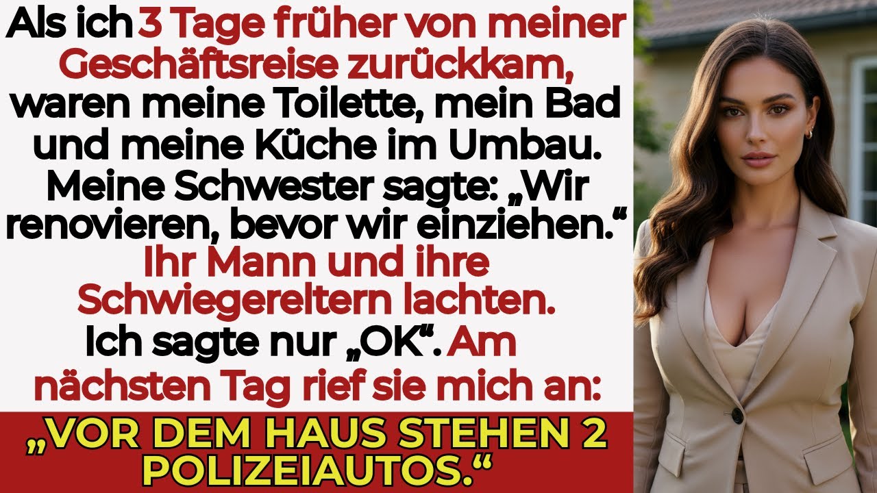 Meine Familie hat mein Haus heimlich renoviert — ich kam früher zurück und war schockiert