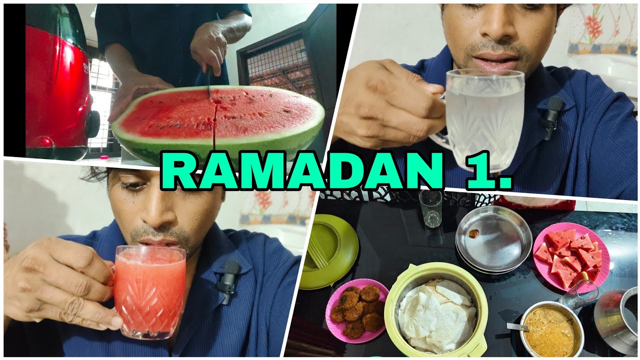 🌙RAMADAN 1.അൽഹംദുലില്ലാഹ്‌ ഇതുപോലെ 30ഉം കഴിഞ്ഞാമതി. IST DAY RAMADAN #yasar4u #ramadan #vlog #youtube