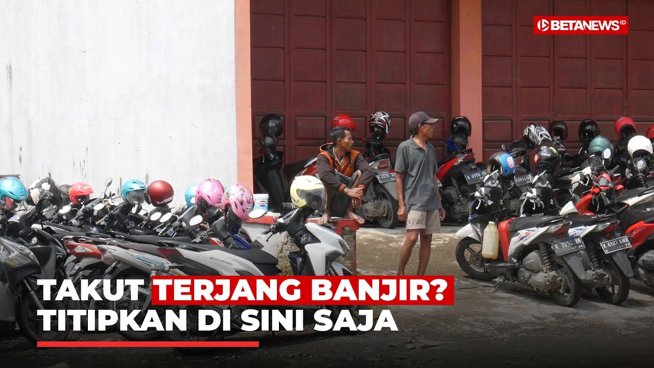 Warga Tanjungkarang Buat Titipan Sepeda Motor untuk Warga yang Takut Terjang Banjir