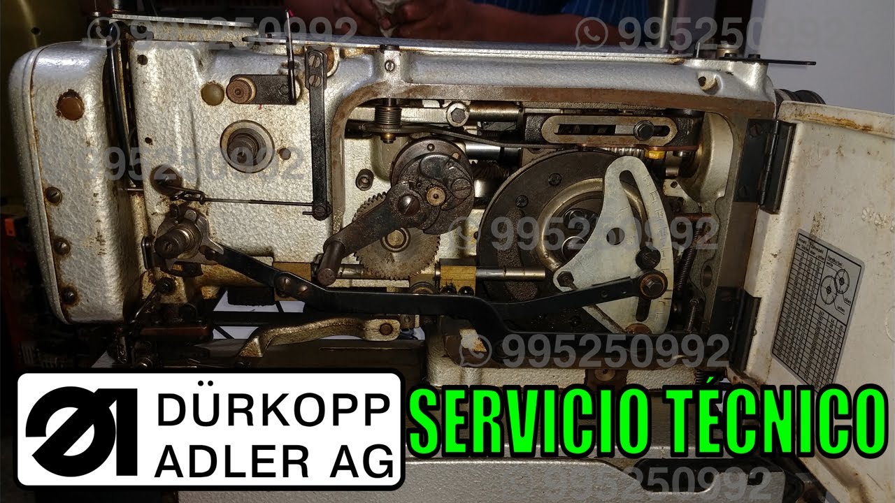DURKOPP ADLER Ojaladora en proceso de Servicio Técnico Sewing Machine