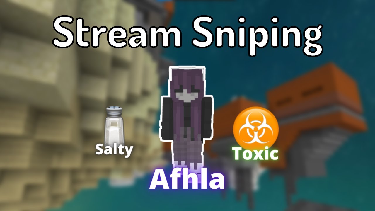 Stream Sniping A SWEATY Egirl (Afhla)