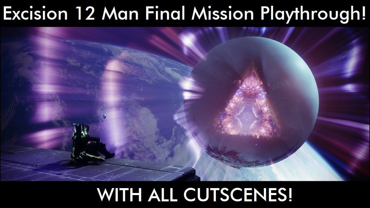 Destiny 2: The Final Shape - Excision 12 Man Final Mission Playthrough! (Light and Dark Saga Ending)