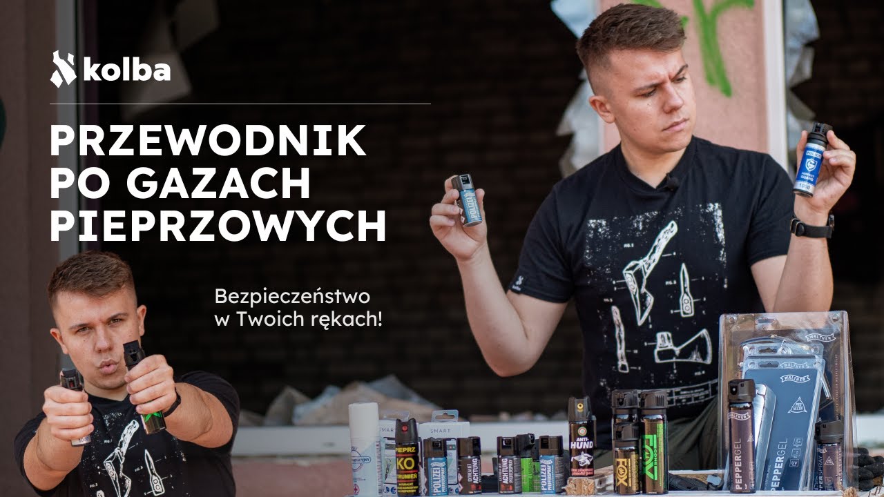 Przewodnik po gazach pieprzowych | Jaki wybrać dla siebie? | Porady, porównanie, testy różnych gazów