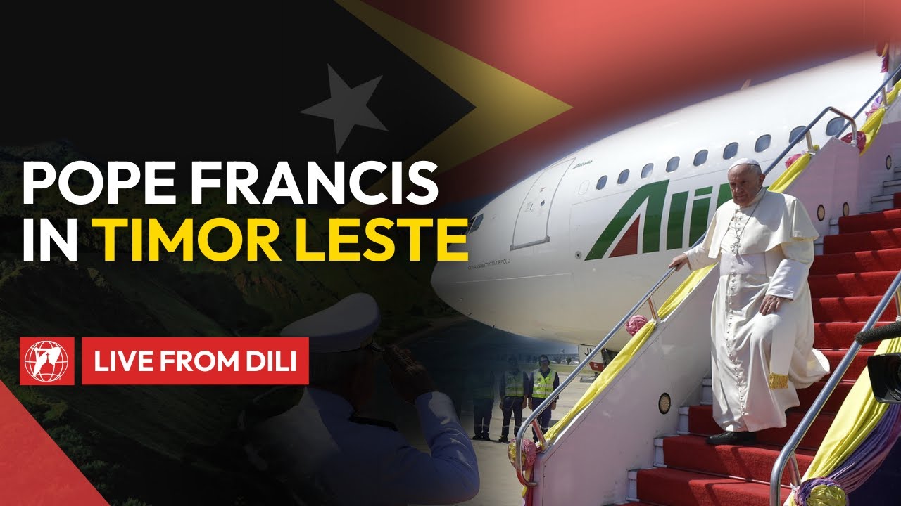 LIVE | Pope Francis in East Timor | Meeting with Bishops and Clergy | September 10, 2024