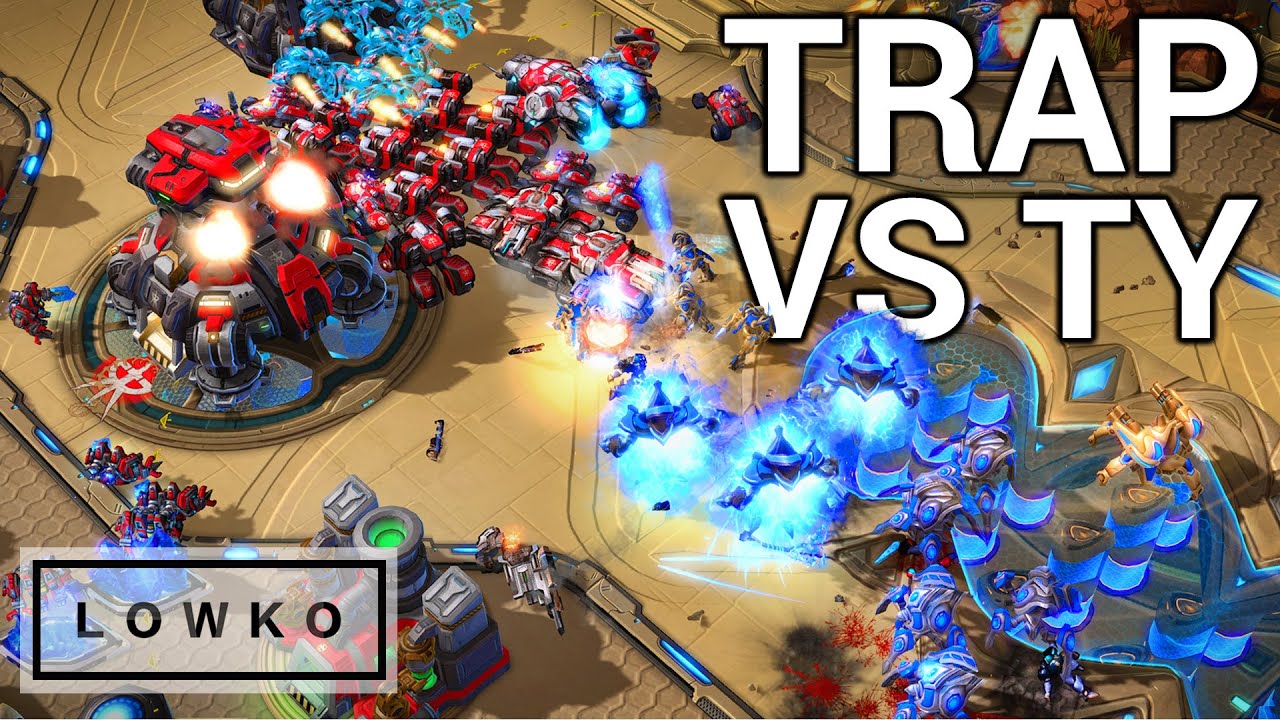 StarCraft 2: CAUGHT OFF GUARD! (TY vs Trap)