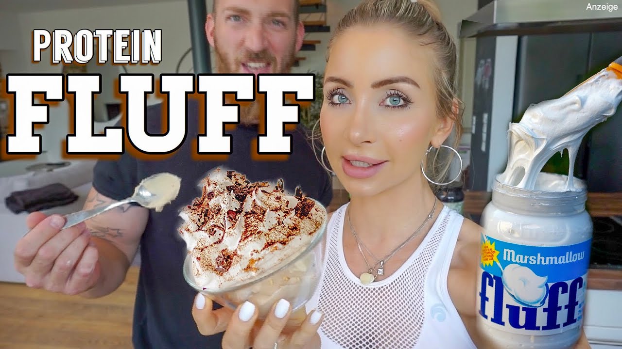 PROTEIN FLUFF | Vegan - Low Carb - Low Fat - Low Calorie - Ketogen | DIÄT HACK
