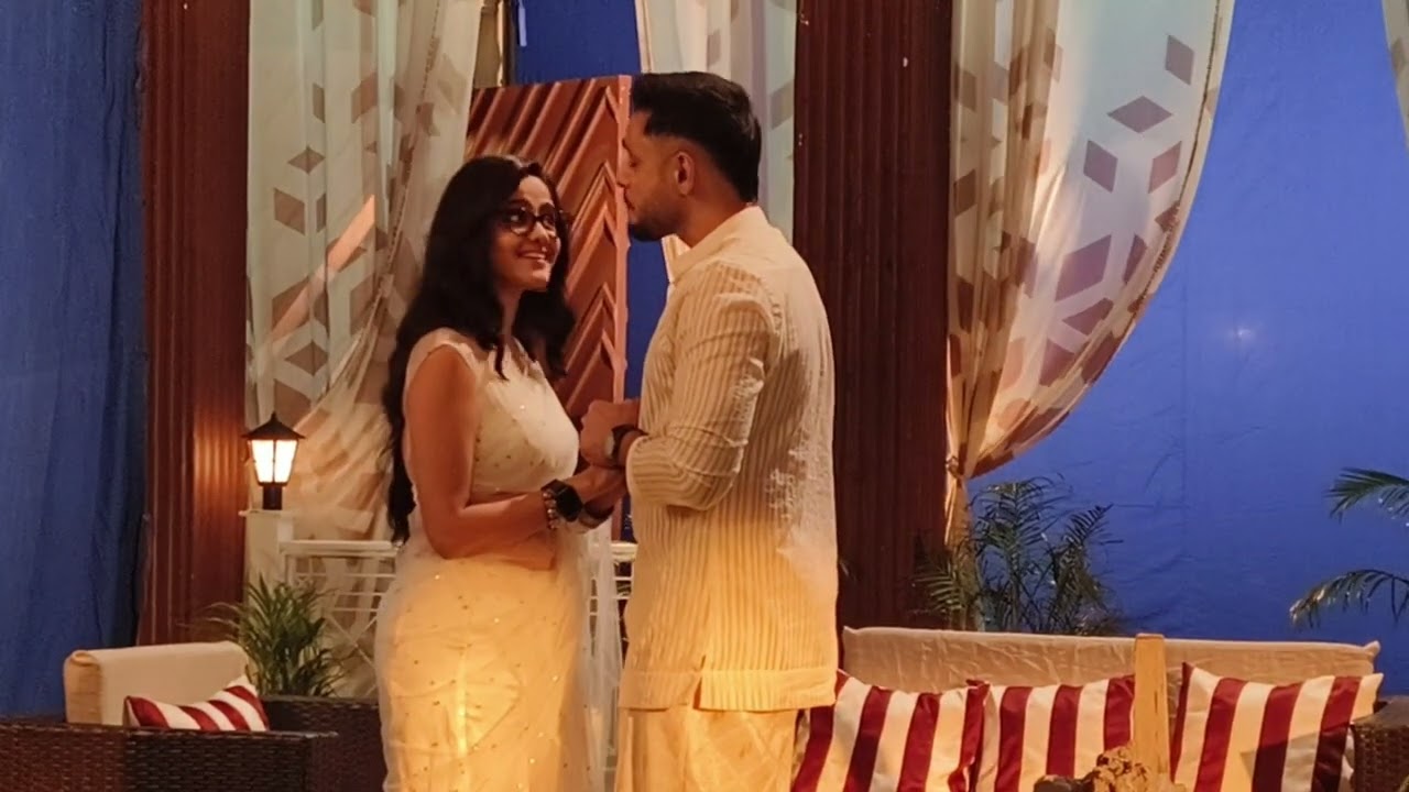 Mannat Vikrant romantic lovely shooting BTS !!#mannat#bts#shortvideo# #sahushortvideo123#youtube 