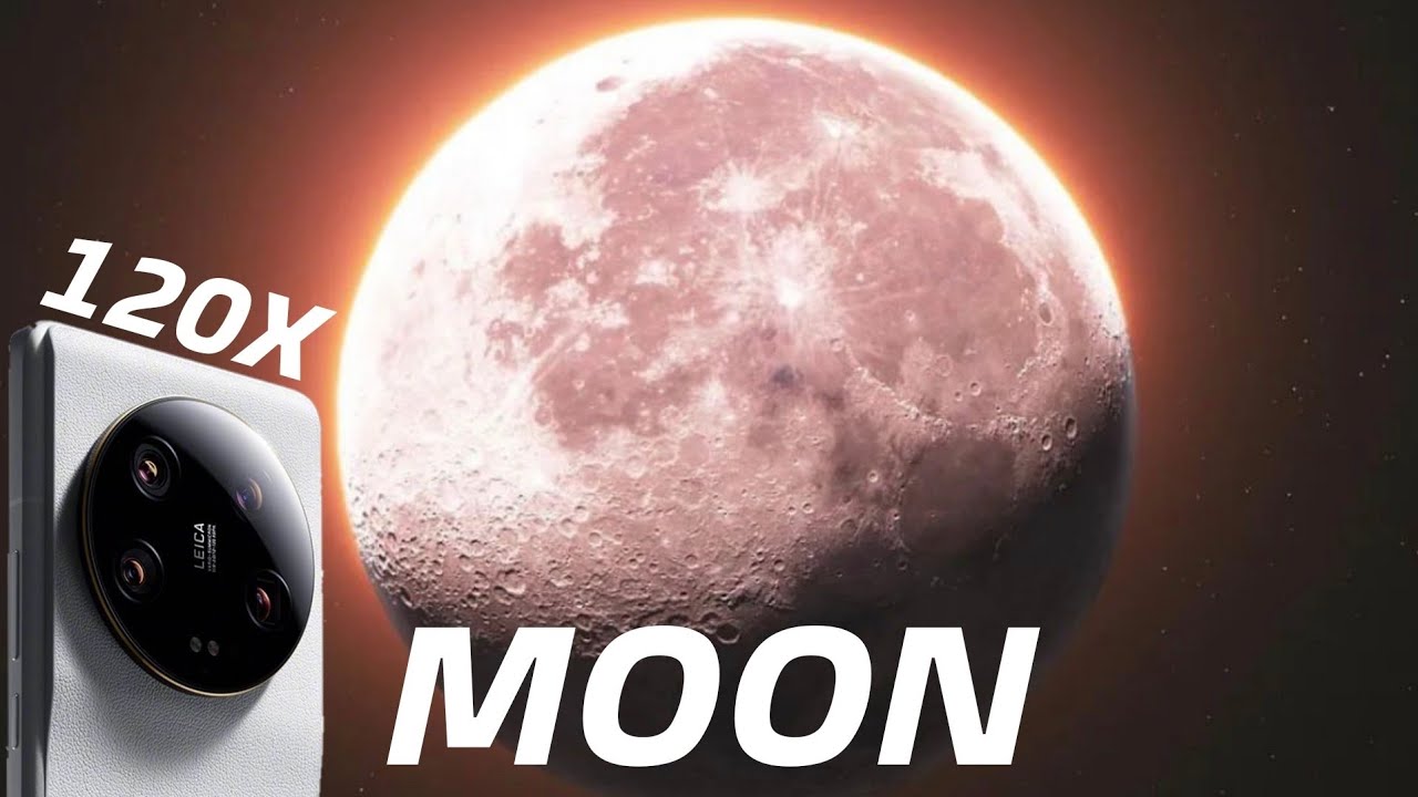 Xiaomi 13 Ultra 120X Moon Zoom Test