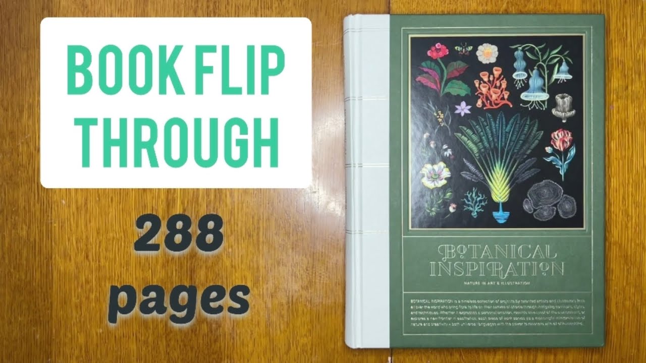 Botanical Inspiration by Victionary - Book flip through