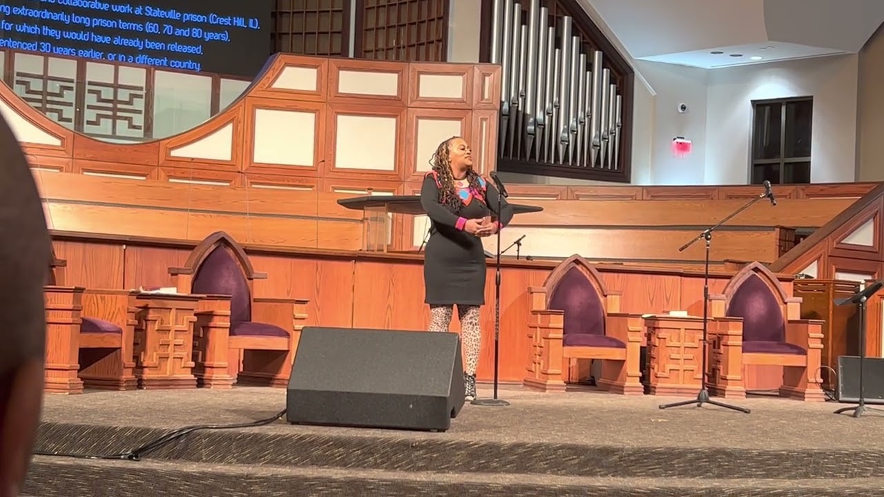 M’Reld Green performing “To All My Queens” LIVE! at the historic Ebenezer Baptist Church in ATL