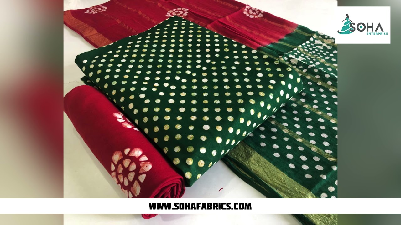 Cotton Wax Batik Dress Material | Wax Batik Dress Material Manufacturer | Wax Batik Wholesaler