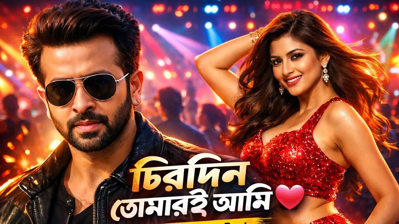 চিরদিন তোমারই আমি 💖 | Shakib Khan & Tanisa | Romantic Item Song 2026 | The Reply King 