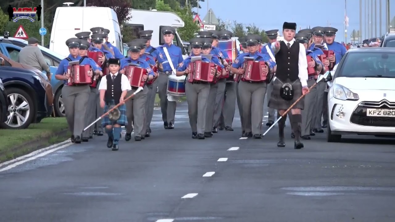 Ardarragh Accordion Band @ Mourne Young Defenders Flute Band Parade 2024