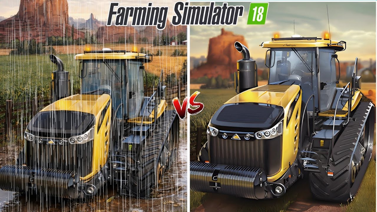 Update ! Fs 18 Rain Gameplay | Fs18 Sowing Seeds - Farming Simulator 18 Timelapse #fs18