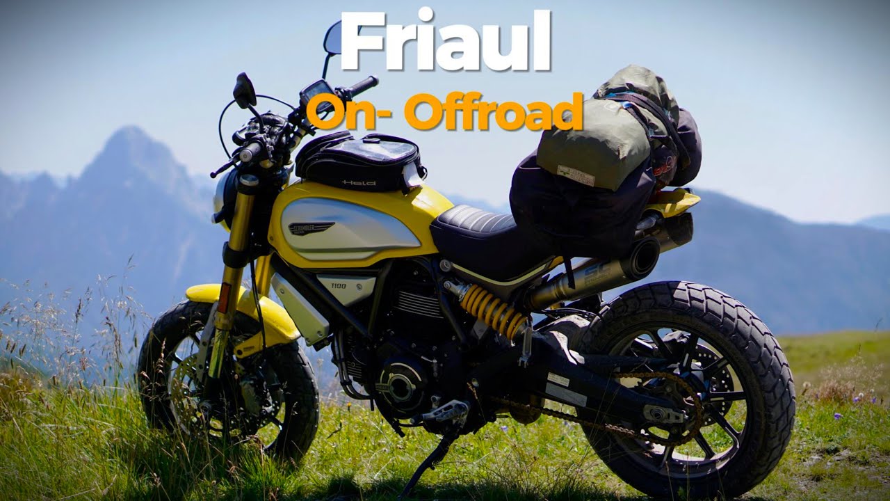 Ducati Scrambler Motorradreise Friaul
