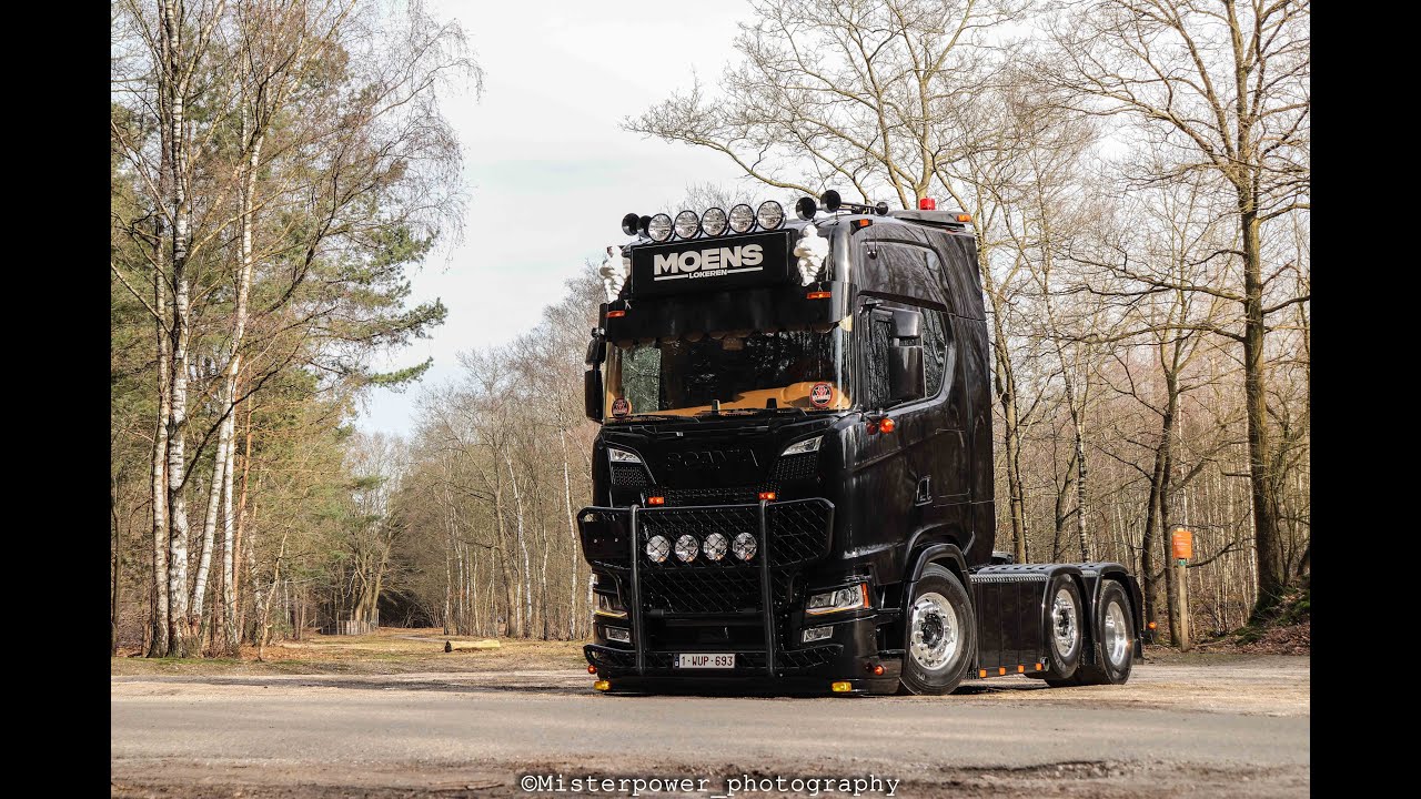 MOENS SCANIA S650 V8 NextGeneration Open pipe sounds [ONBOARD]