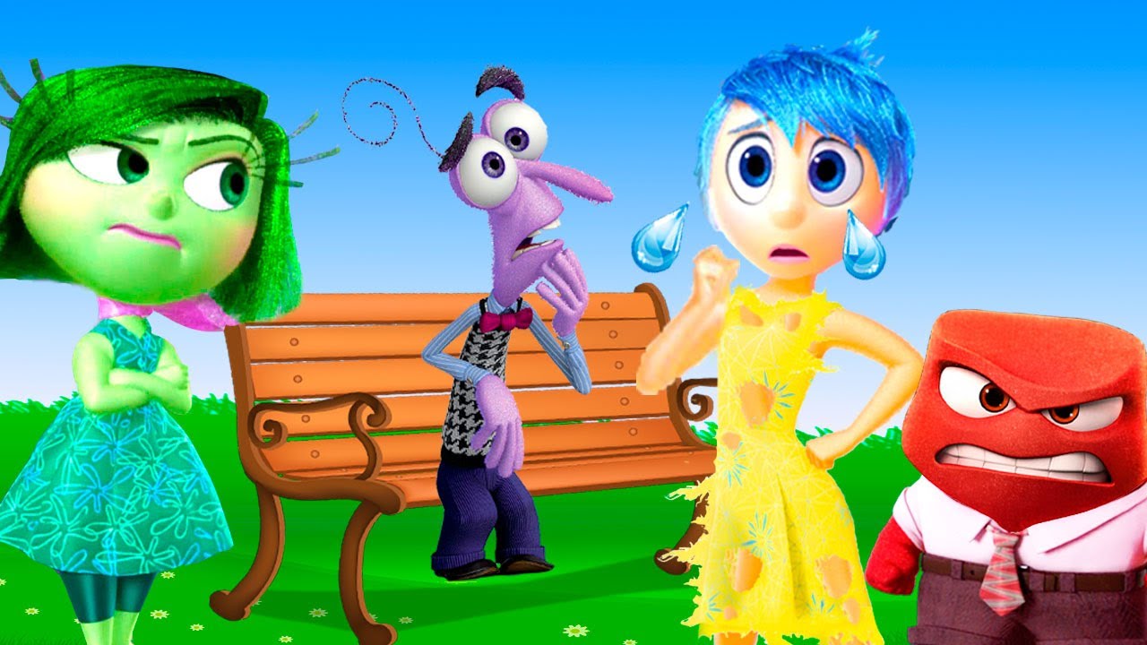 Inside Out 2 movie love story movie Disgust Anger Joy doesn't know what to do cartoon Full episode