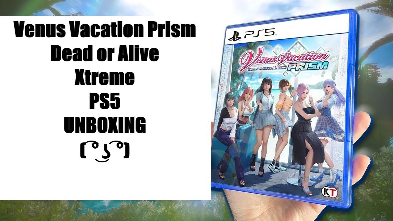 Venus Vacation Prism - Dead or Alive Xtreme - (PS5) Unboxing