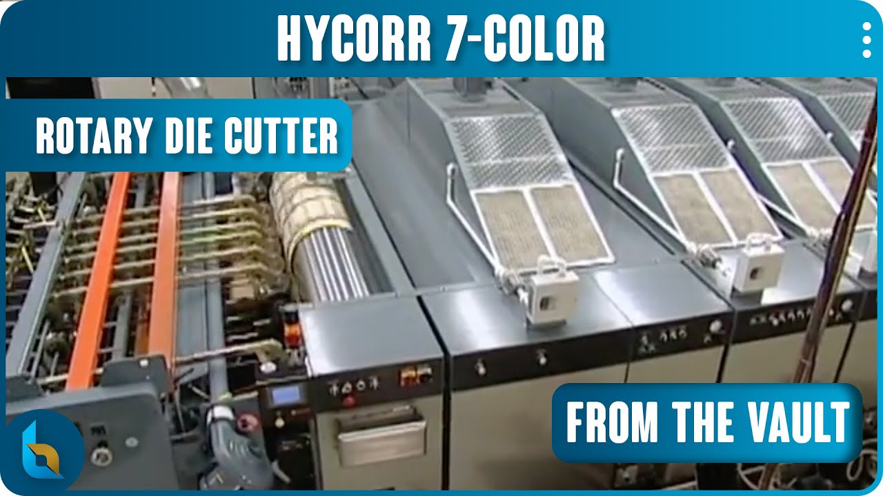 High Graphics 7-Color Rotary Die Cutter | From The Vault | Bennett