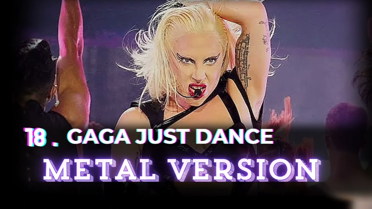 Metal version | Lady Gaga just dance | #metallica  #pinkfloyd #metal #rock #ladygaga     