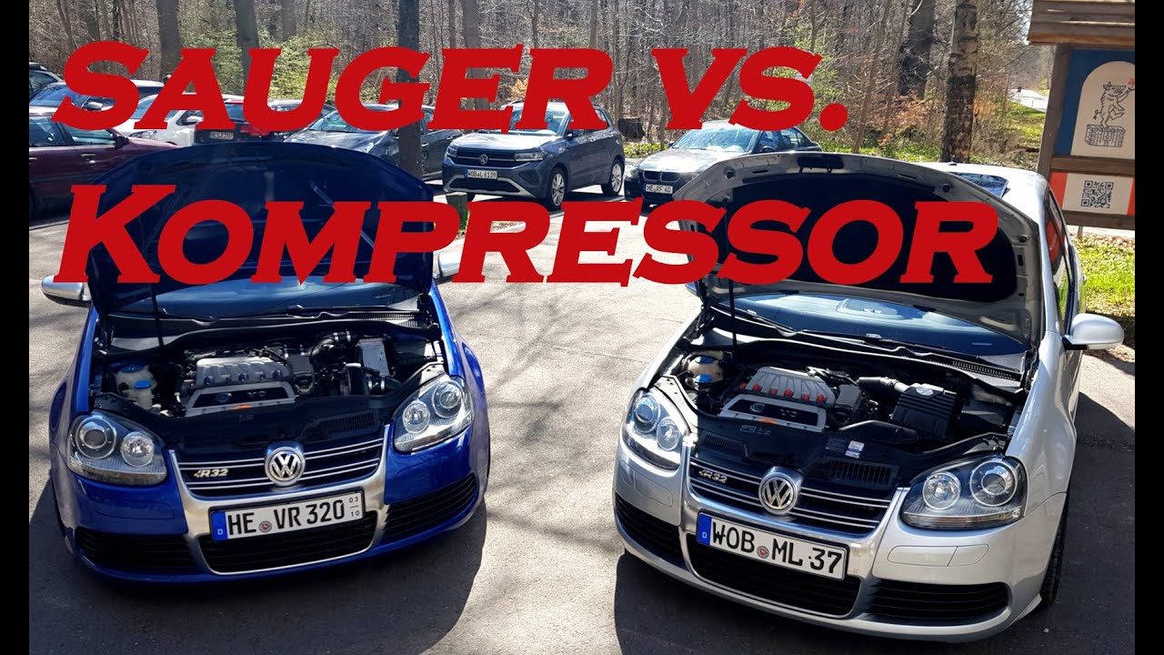 R32 Sauger vs. Kompressor Fahraufnahmen