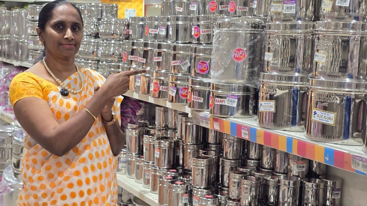 KG sale lo Wow అనిపించే | స్టీల్ సామాన్లు| Collections mana Agromech JNTU kphb lo chooseyyandi 