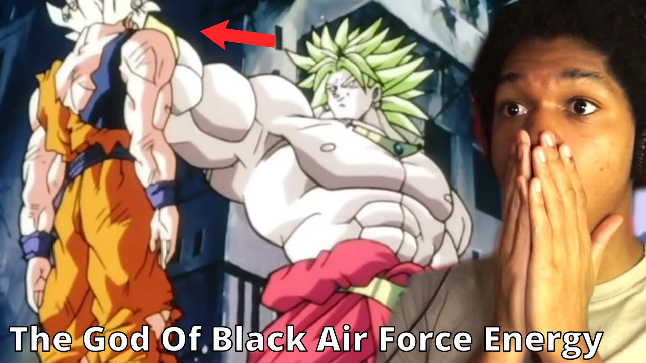 BROLY IS THE KING OF BLACK AIR FORCE ENERGY