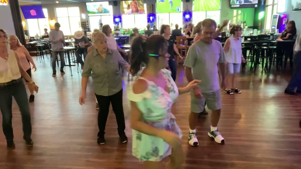 Dancing with a Cowboy line dance