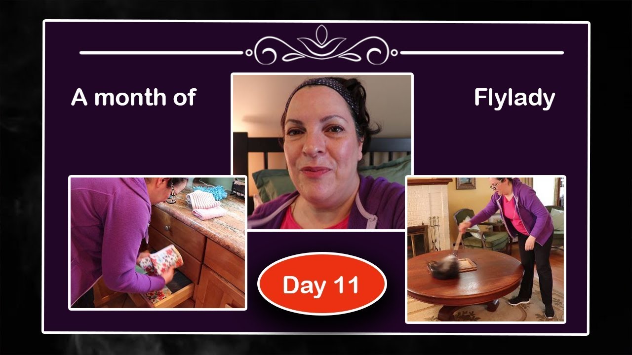 ⏱️ A Month of FlyLady Cleaning and Decluttering || 02/11/19 || Weekly Home Blessing ||| Day 11 ⏱️