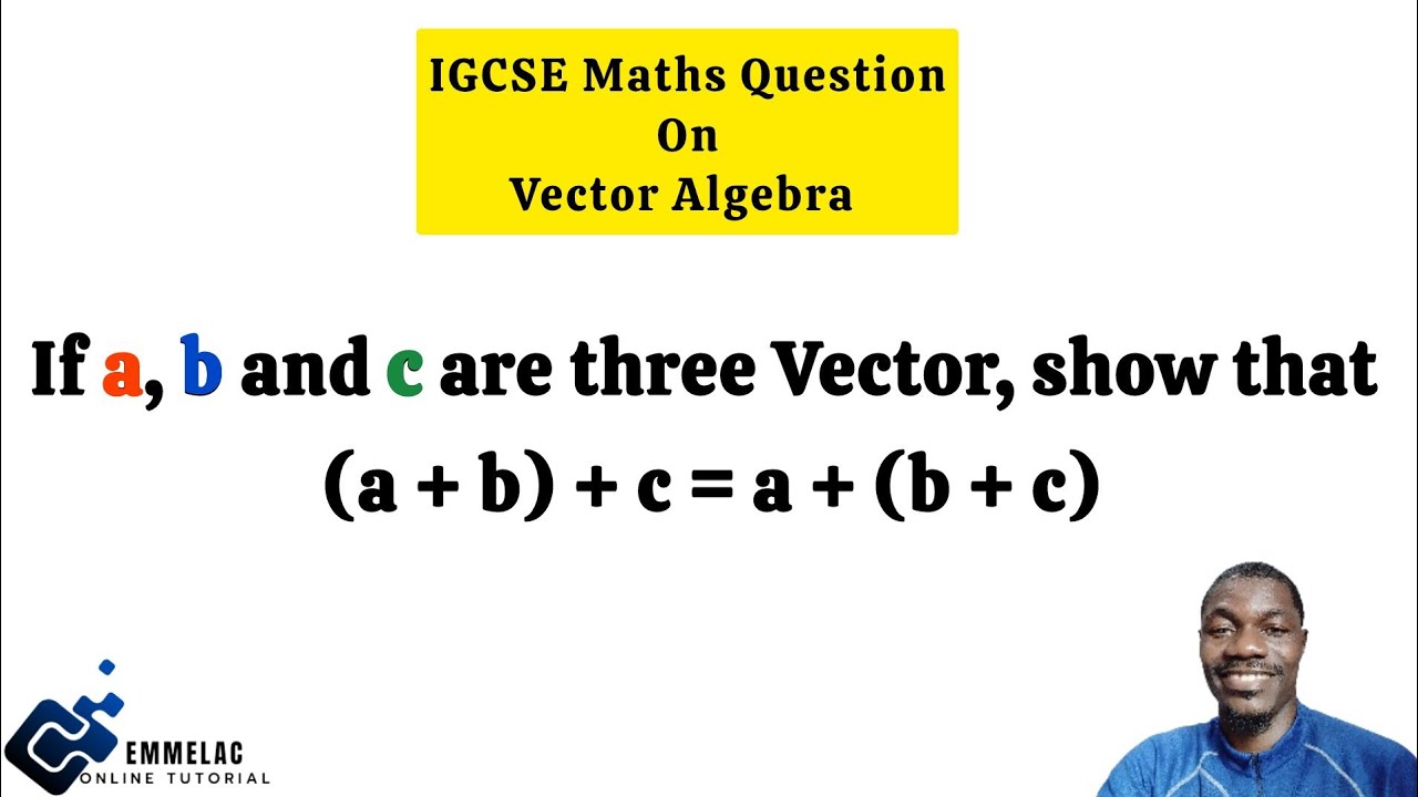 IGCSE Exam Question on Vector Algebra