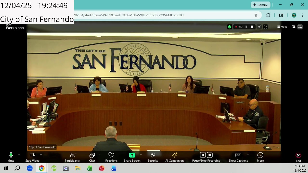 Transportation and Public Safety Commission Meeting (12/4/2025)