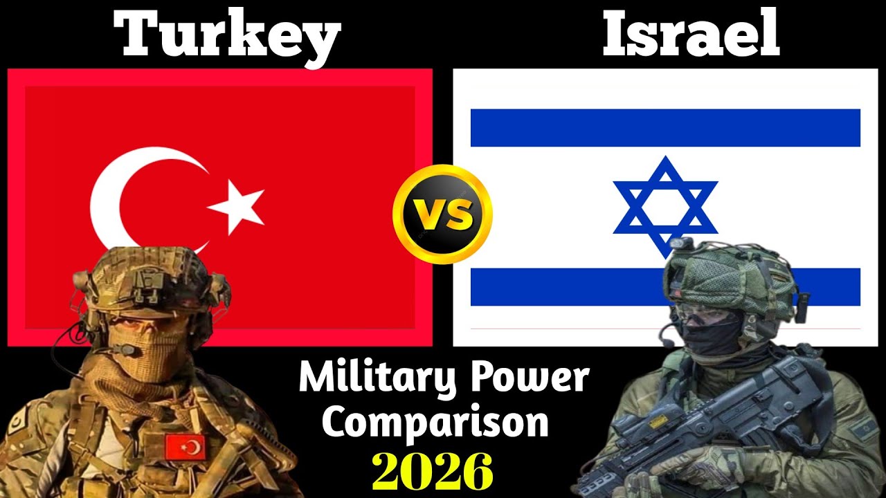 Turkey vs Israel Military Power 2026 | Israel vs Turkiye Military Power 2026 | Turkey vs Israel 