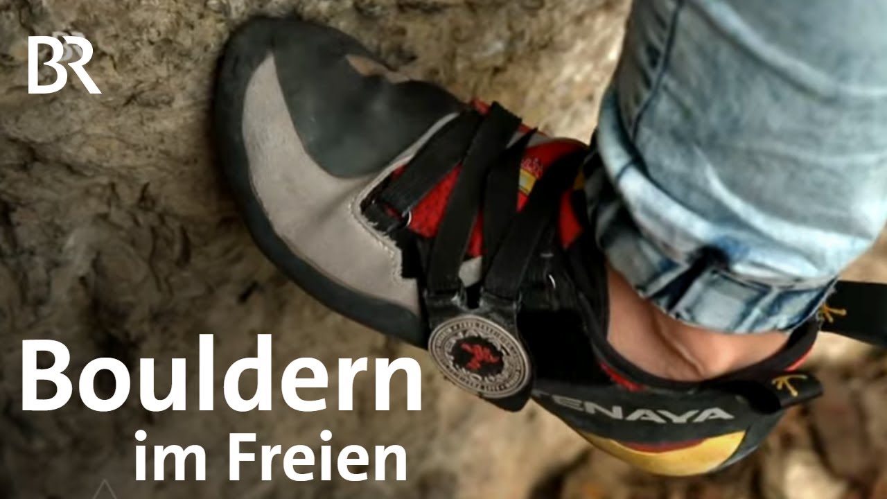 Bouldern ohne Halle im Freien: Ran an den Fels | Bergauf-Bergab | Klettern | BR