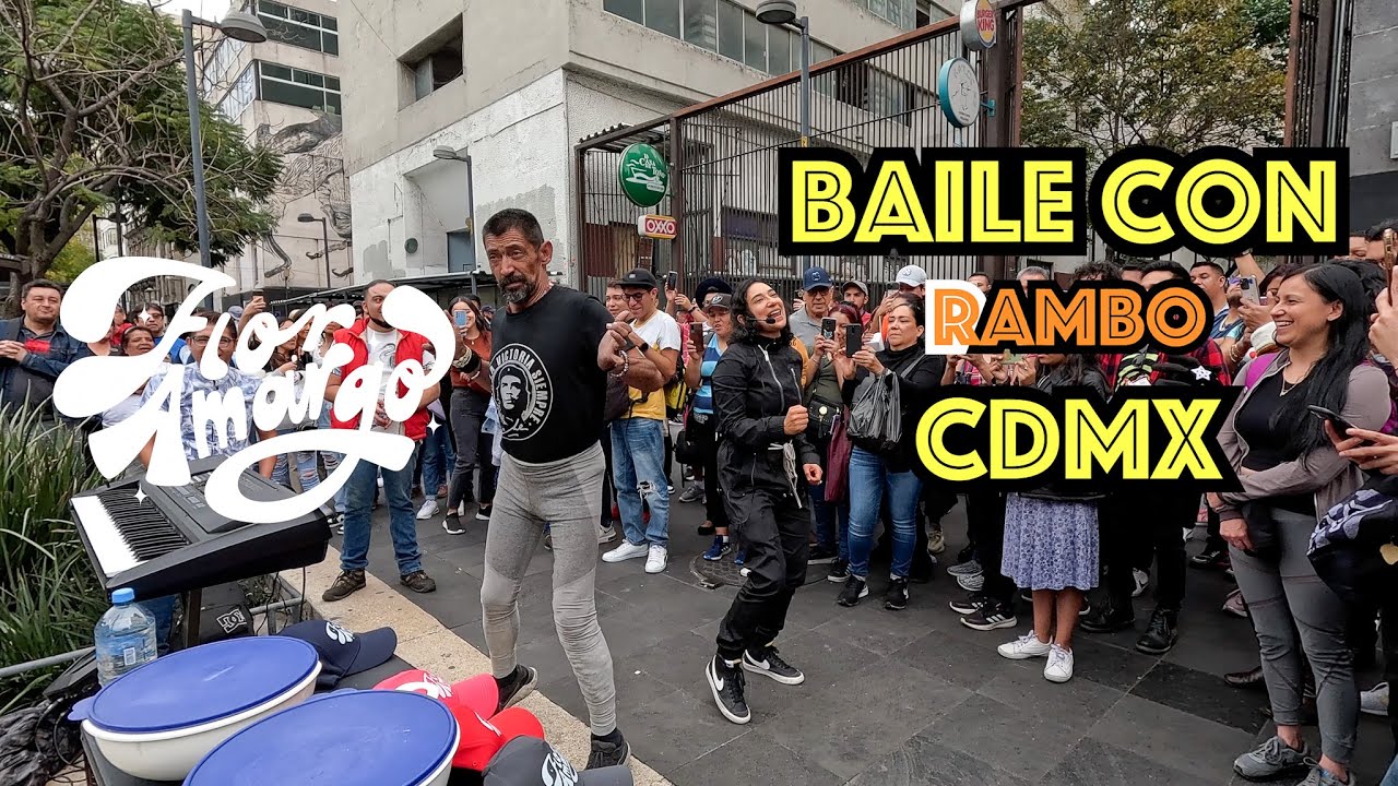 Concierto callejero en CDMX