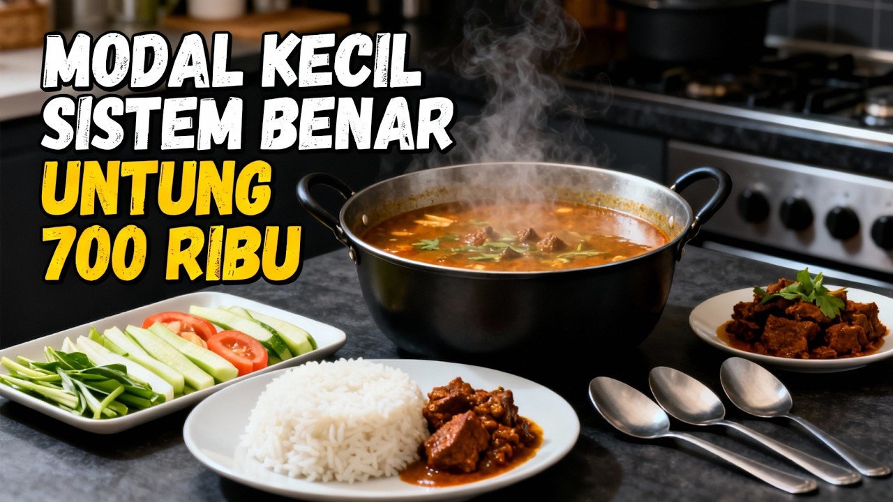 Usaha Nasi Padang Modal Kecil Sistem Benar Untung 700 Ribu Per Hari