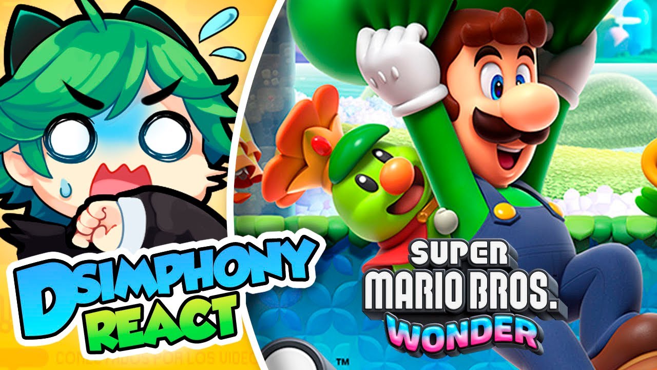 ¡Está lleno de novedades! - REACCIÓN a SUPER MARIO BROS WONDER (Direct) DSimphony