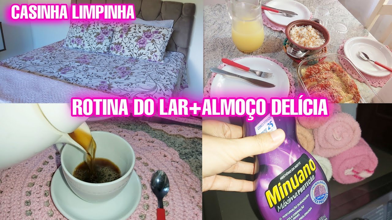 ROTINA DE LIMPEZA E ORGANIZA&Ccedil;&Atilde;O | CUIDANDO DO LAR| ALMO&Ccedil;O CASEIRO DEL&Iacute;CIA-VIDA DE CASADA