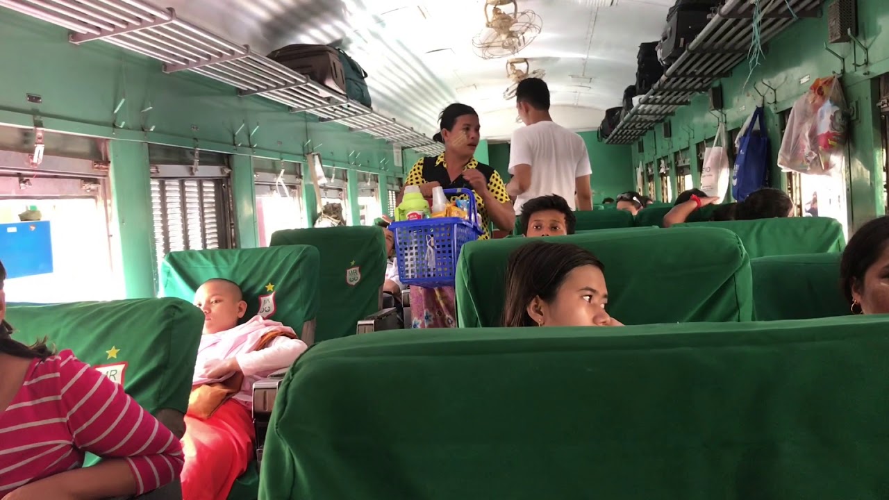 Mit dem Zug von Yangon nach Mawlamyine