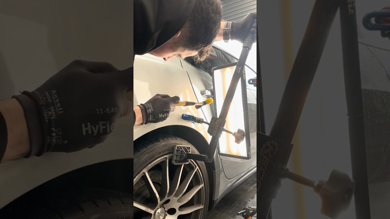GPR Pull To Paint Dent Repair Maserati Ghibli 