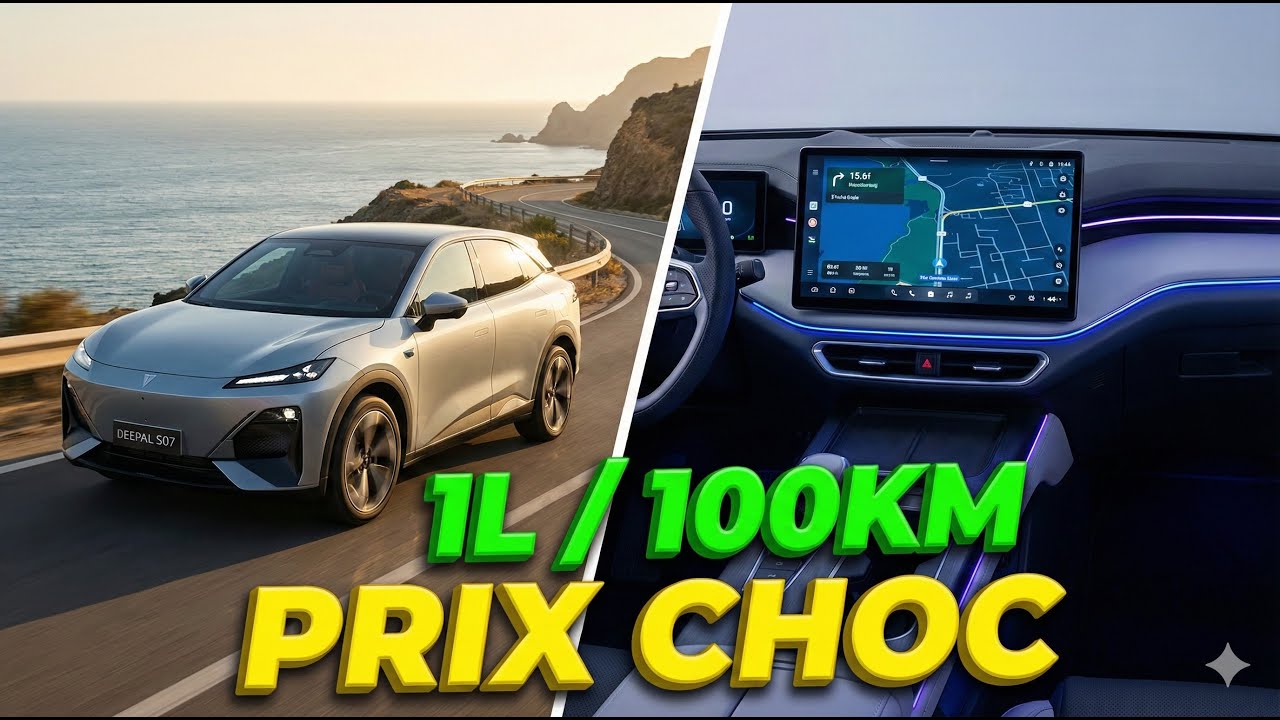 Deepal S07 : Le Futur de l'Auto au Maroc à Prix CHOC ? (1L/100km !)
