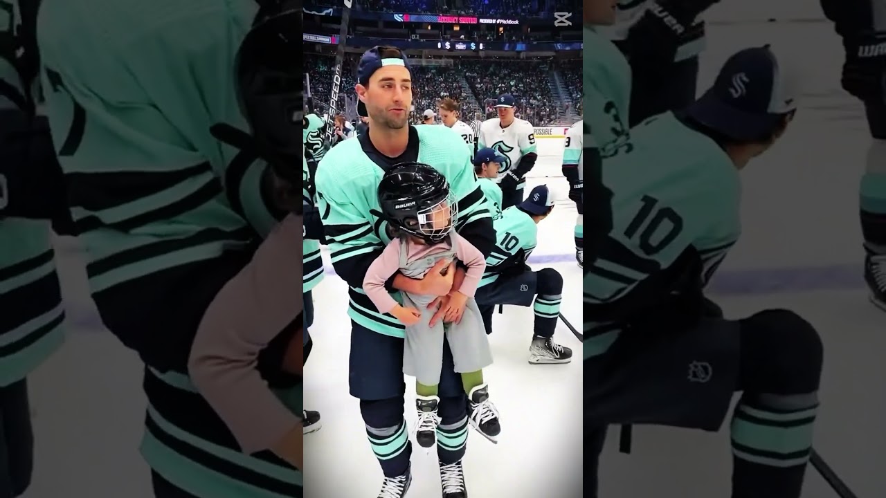 NHL players with their kids #nhlhockeyislife #icehockey #nhl #hockeyplaying #hockeygame #hockey