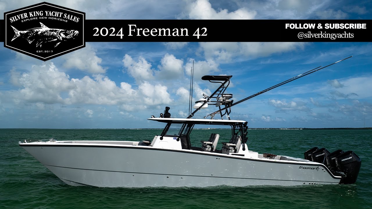 Freeman Boatworks 42 LR Video Walkthrough w/ Nick Stanczyk Islamorada Florida Silver King Yachts
