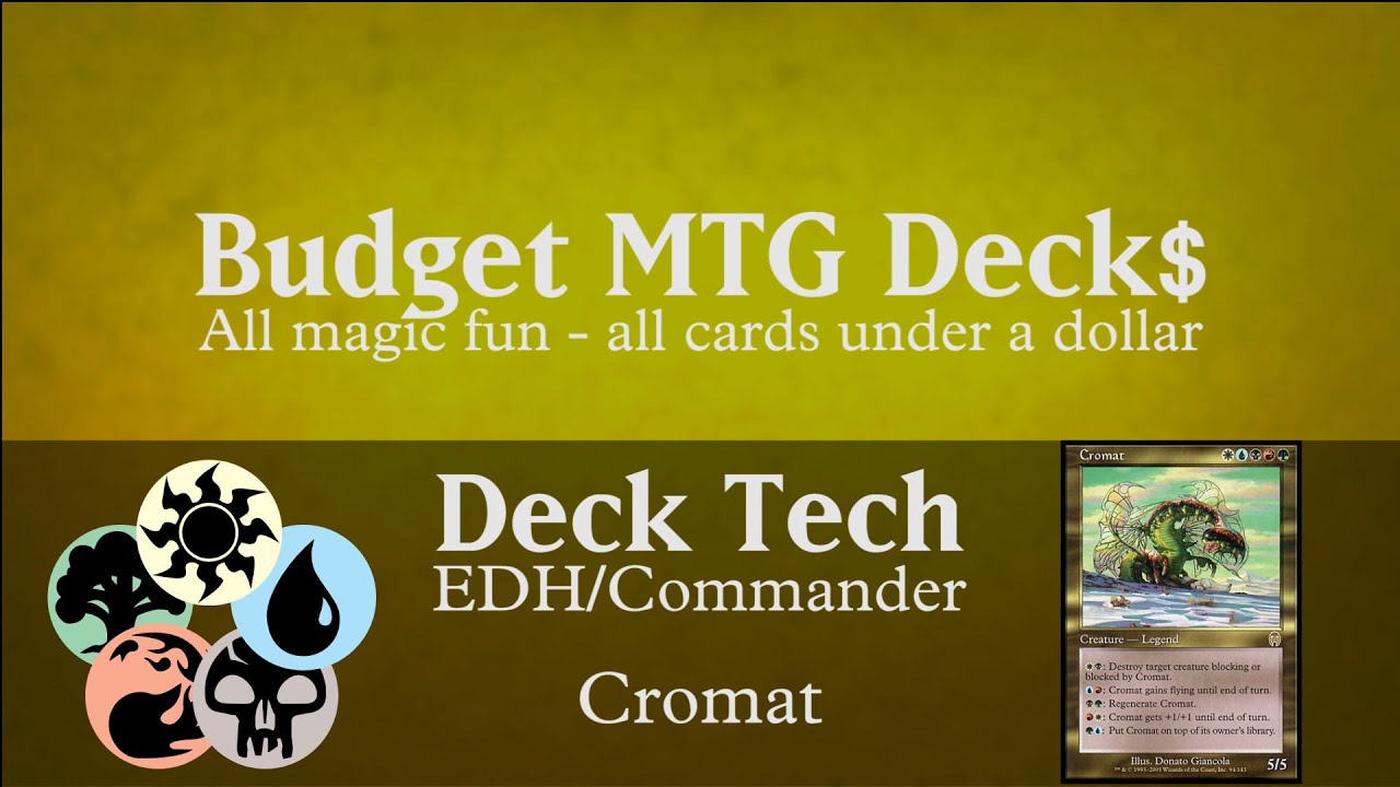 Budget Cromat - EDH / Commander - MULTIPLE CHOICE