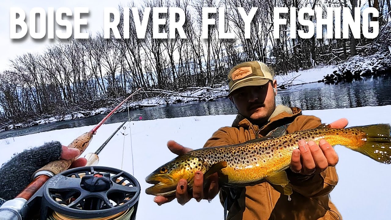 Winter Trout Fishing the Boise River!