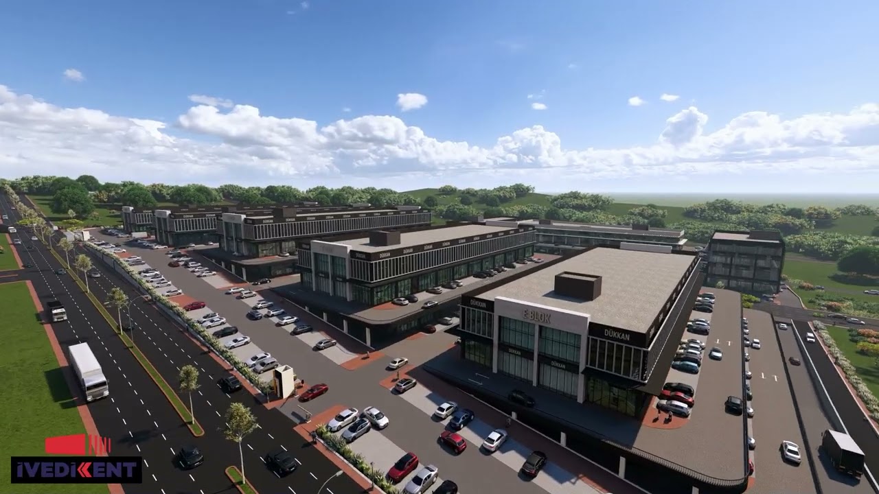 IVEDIKENT 3D Mimari Animasyon Projesi 2023