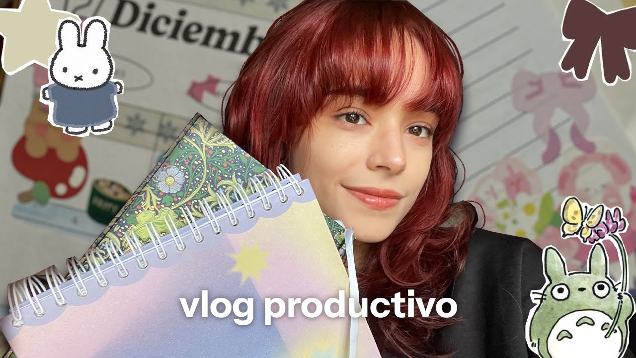 cómo me organizo y cómo uso mi agenda ★⋆｡˚ | vlog productivo