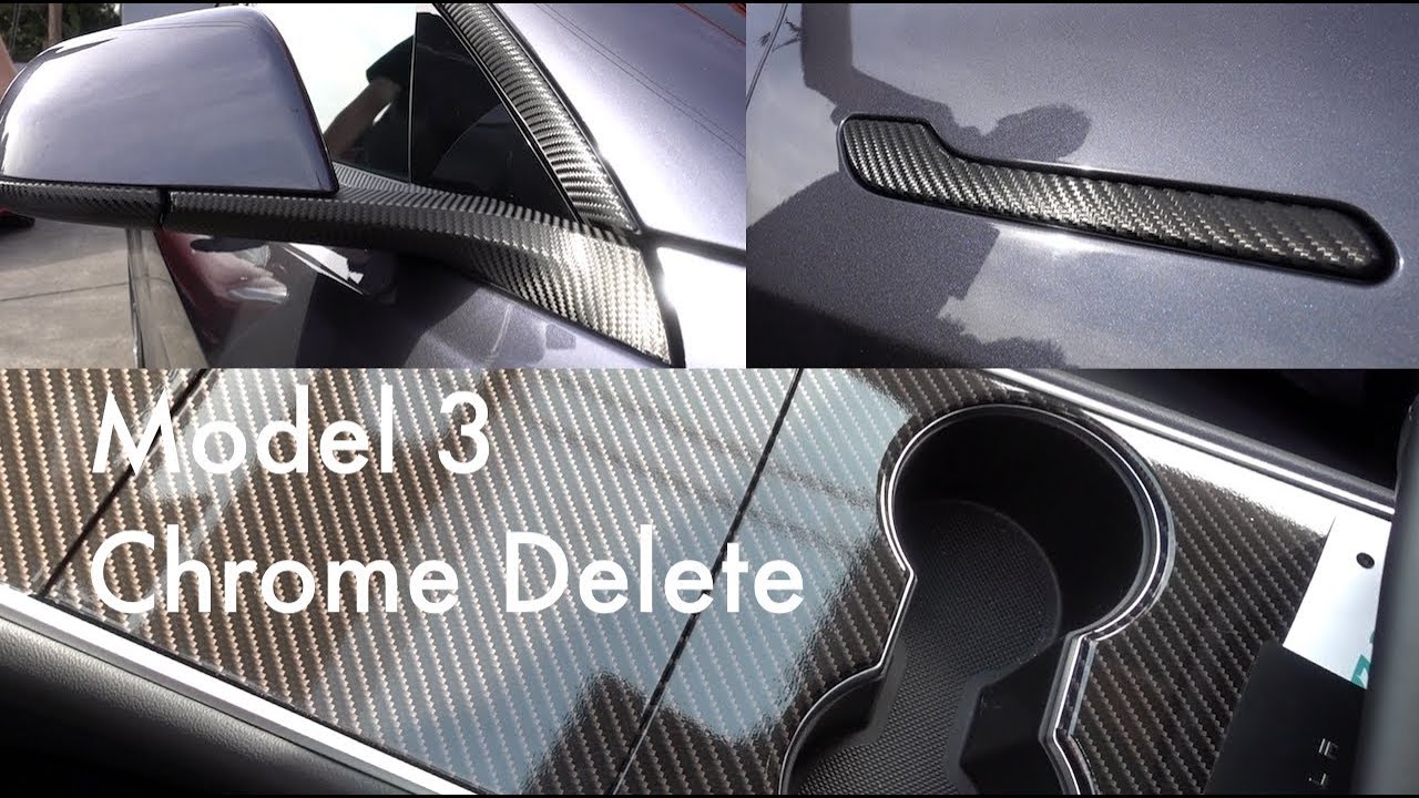 Tesla Model 3 - Interior and Exterior Delete - Good Bye Fingerprints
