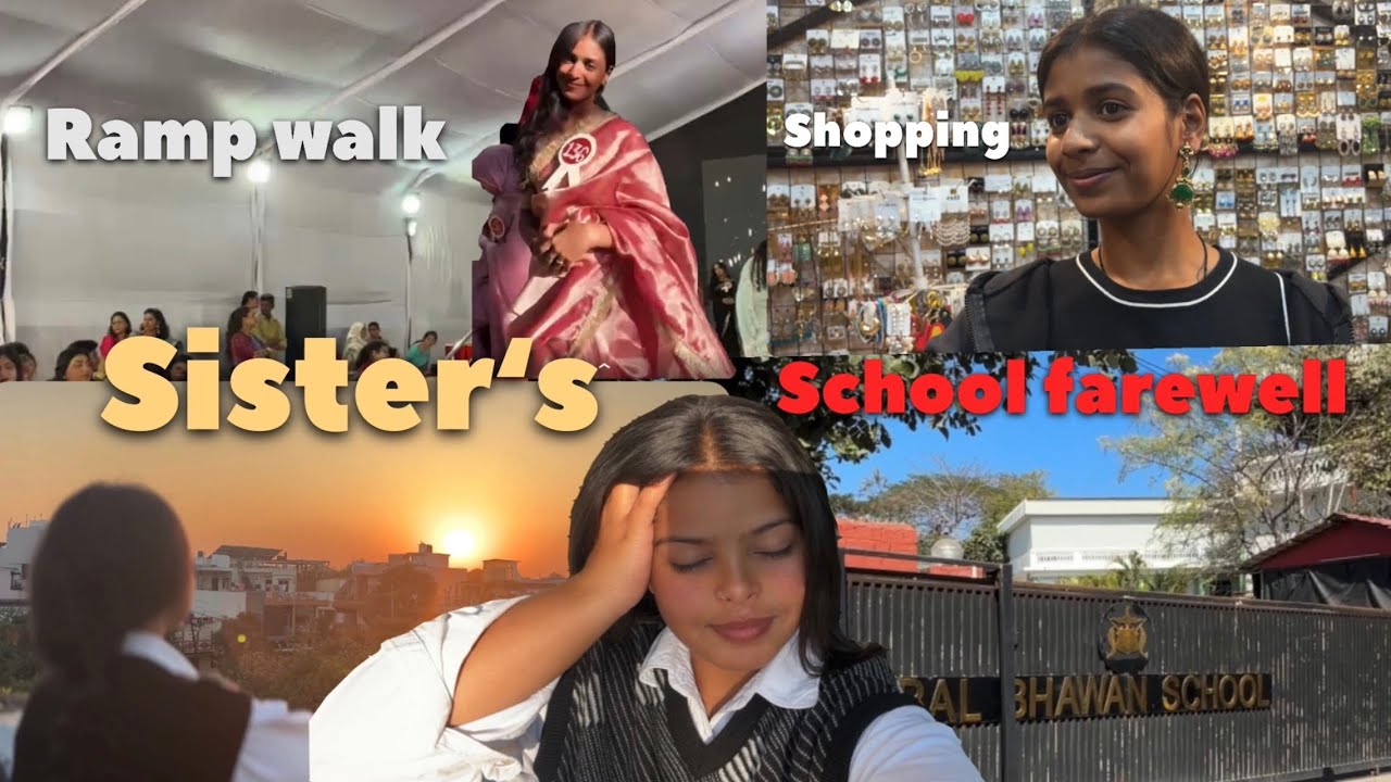 Pari’s school farewell 2025 || soniyavlogz|| #balbhawanschool#school #farewell 